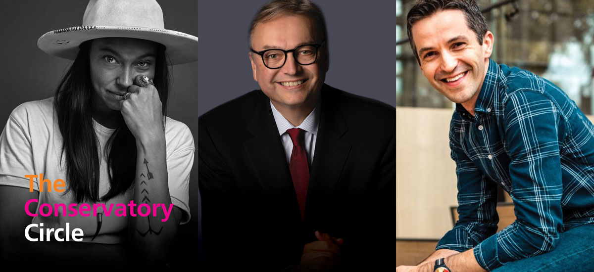 Sarain Fox, Mervon Mehta and Ian Cusson